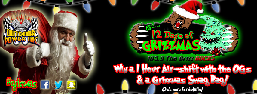 2nd Annual 12 Days of Grizzmas